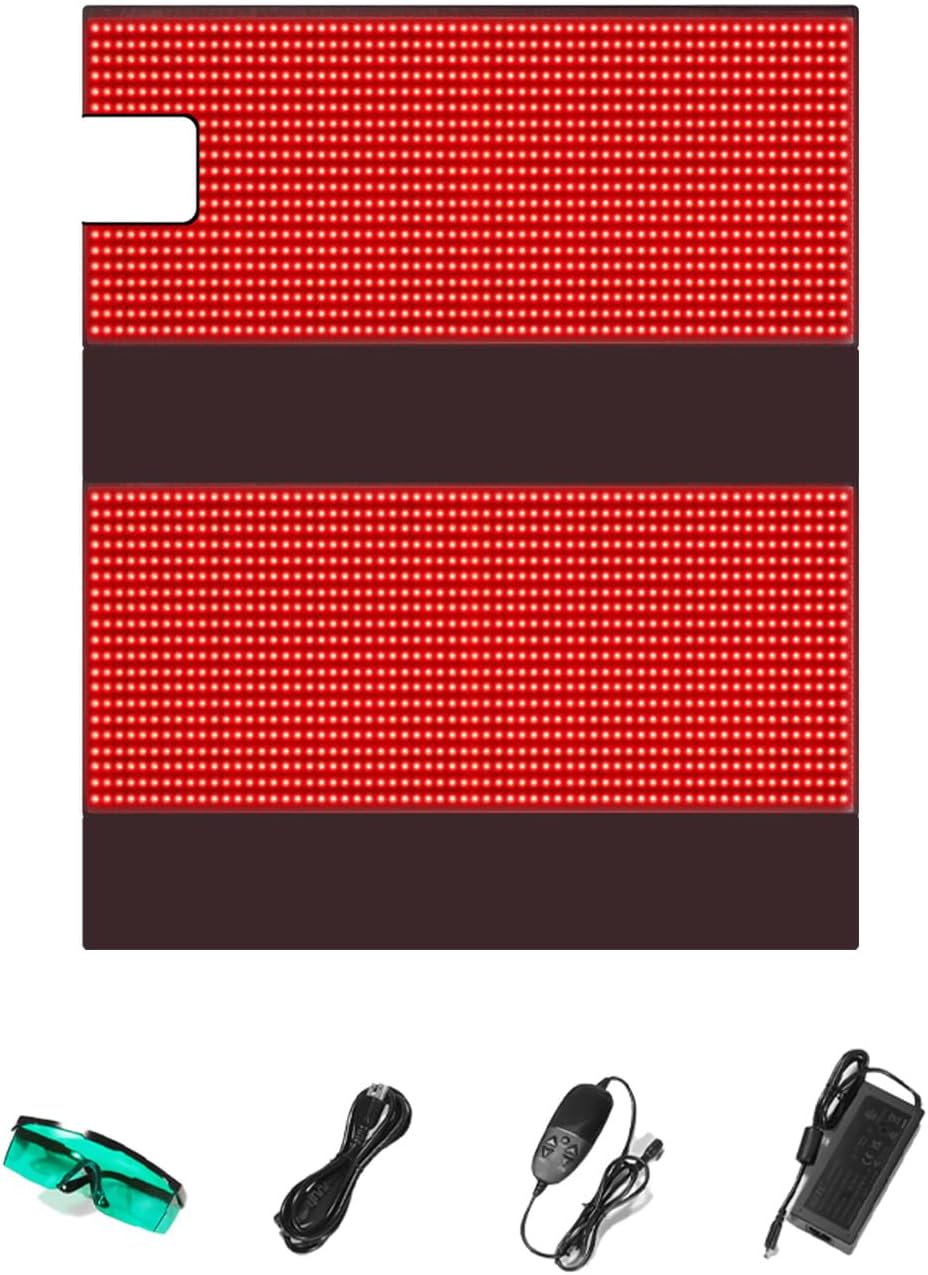MEGELIN Ganzkörper Rotlichttherapie-Tasche mit Infrarot-Technologie, 180 x 80 cm, 2520 LEDs für effektive Home-Anwendungen